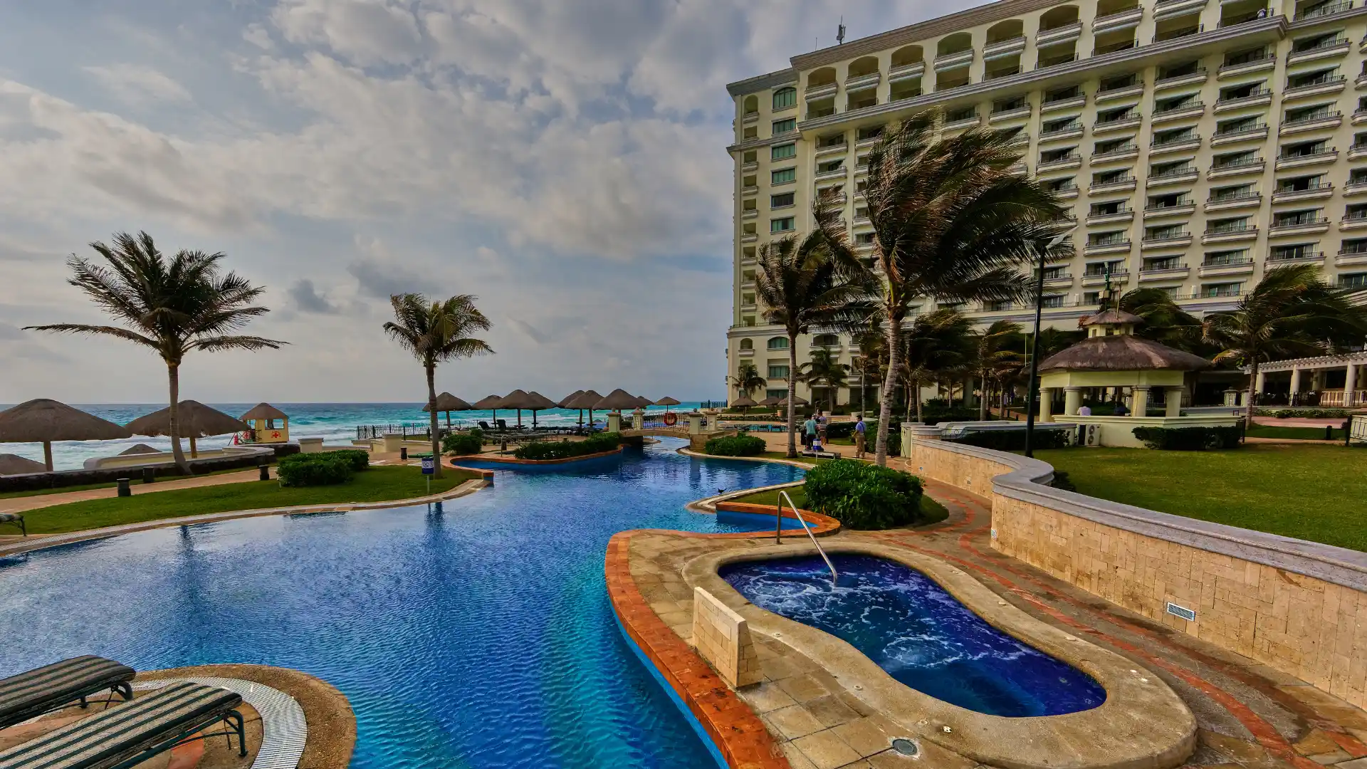 Hotel Pool Area