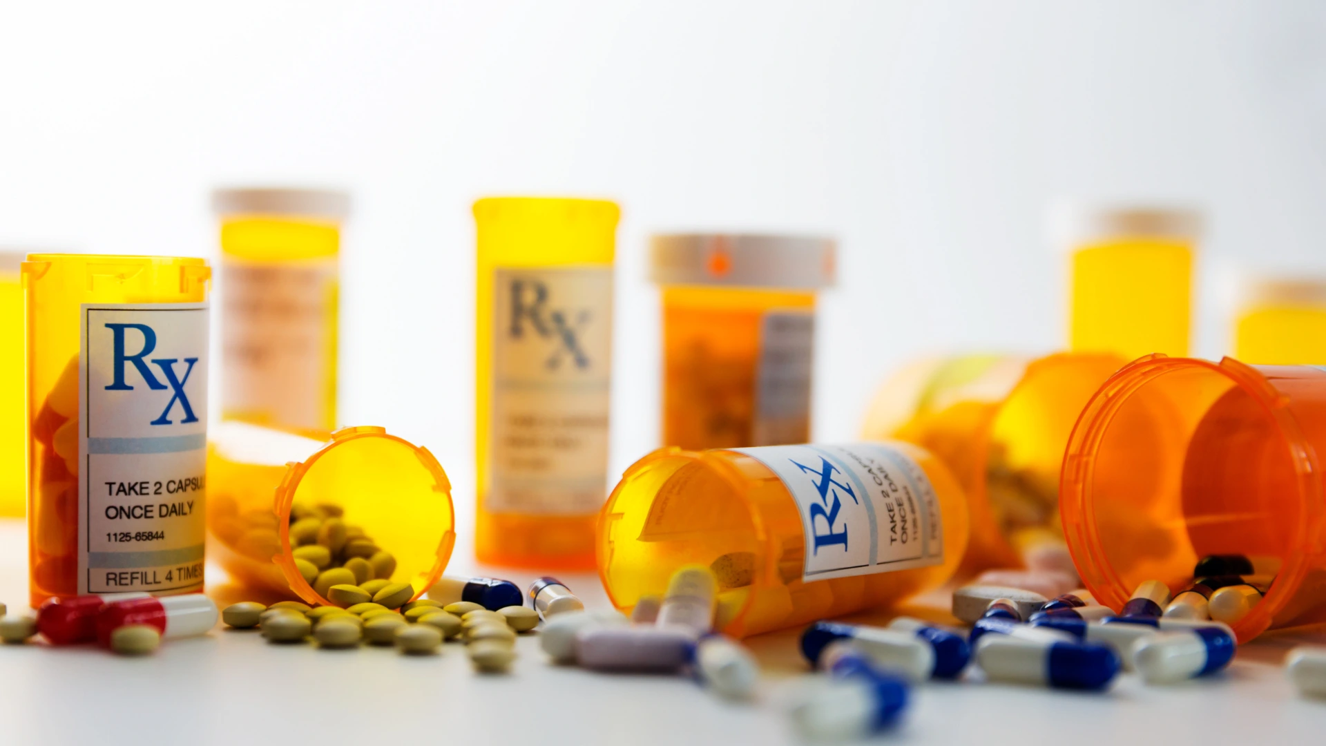 Pharmacist behind the counter